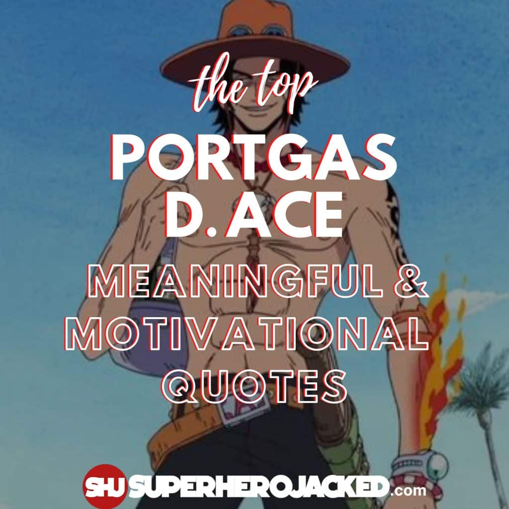 best ace quotes one piece