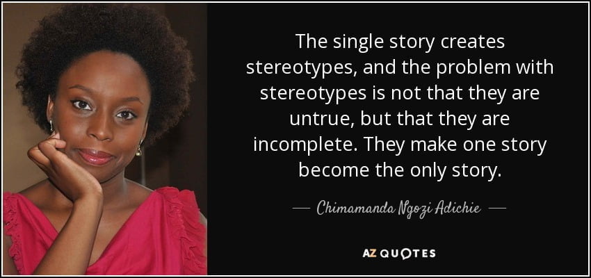 best adichie quotes