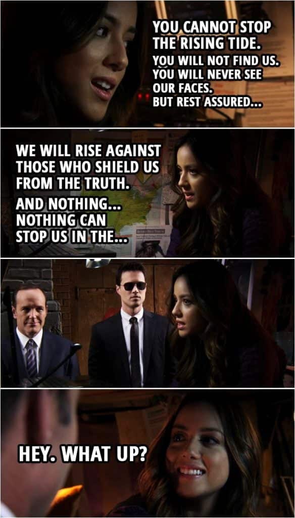 best agents of shield quotes