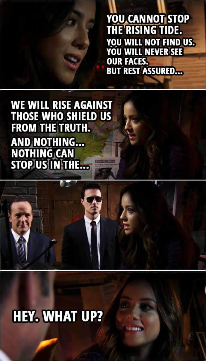 best agents of shield quotes
