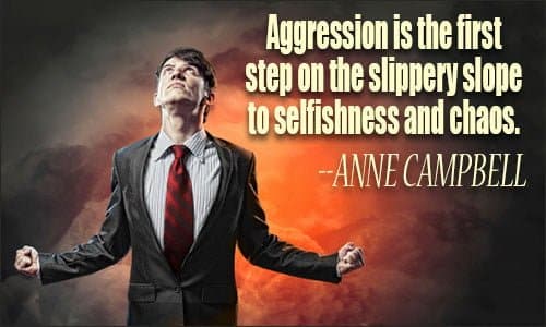 best aggression quotes