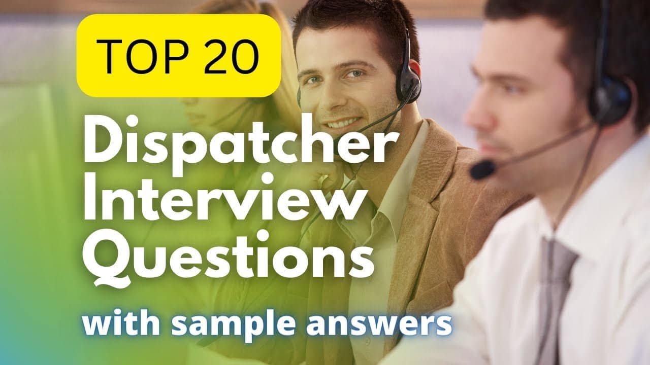 best aircraft dispatcher interview questions