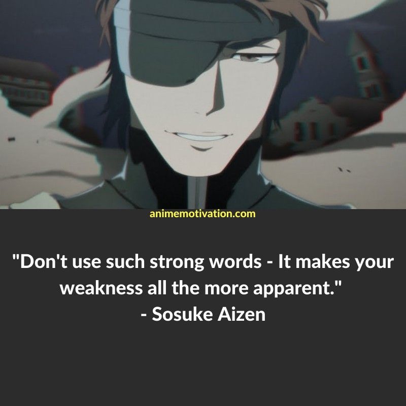 best aizen sosuke quotes
