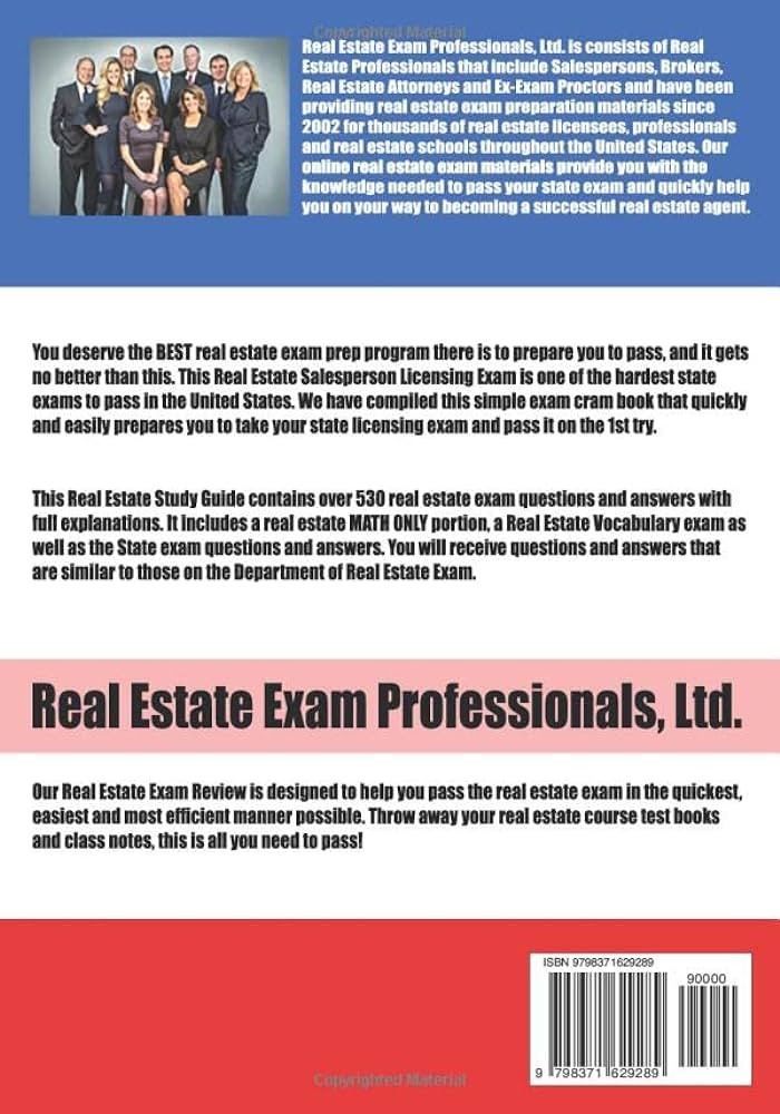 best alabama real estate exam questions