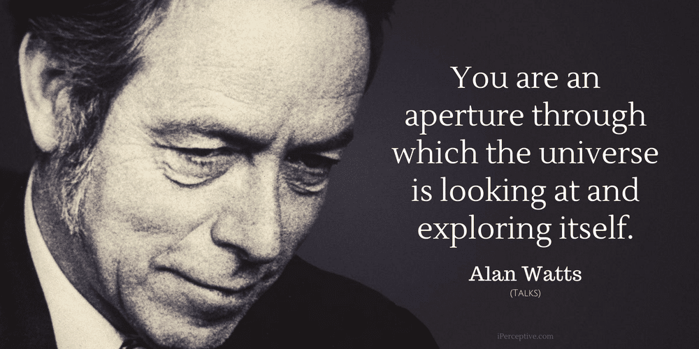 best alan watts quotes about the universe