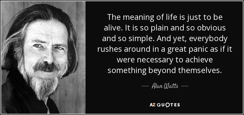 best alan watts quotes reality