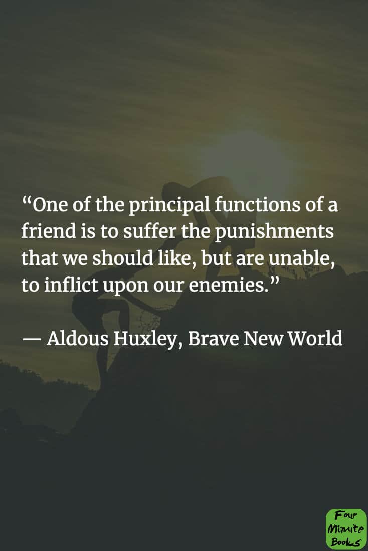 best aldous huxley brave new world quotes