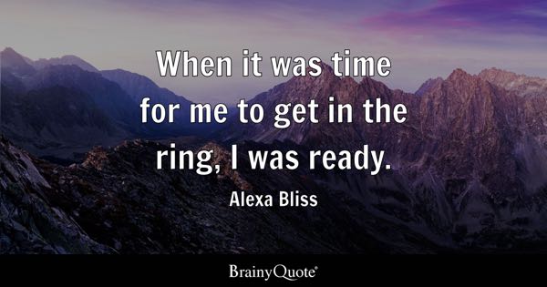 best alexa bliss quotes