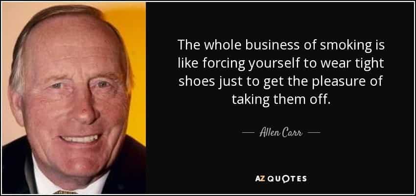 best allen carr quotes