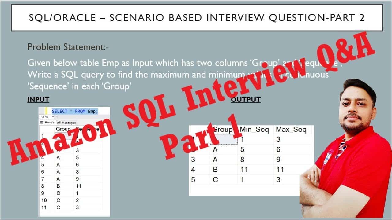 best amazon sql interview questions