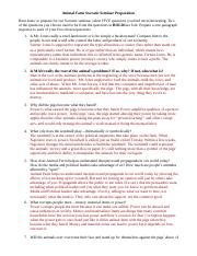 best animal farm socratic seminar questions