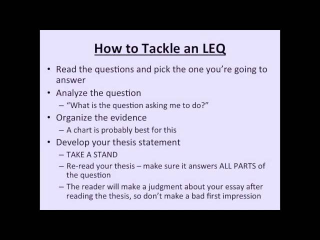 best apush leq questions