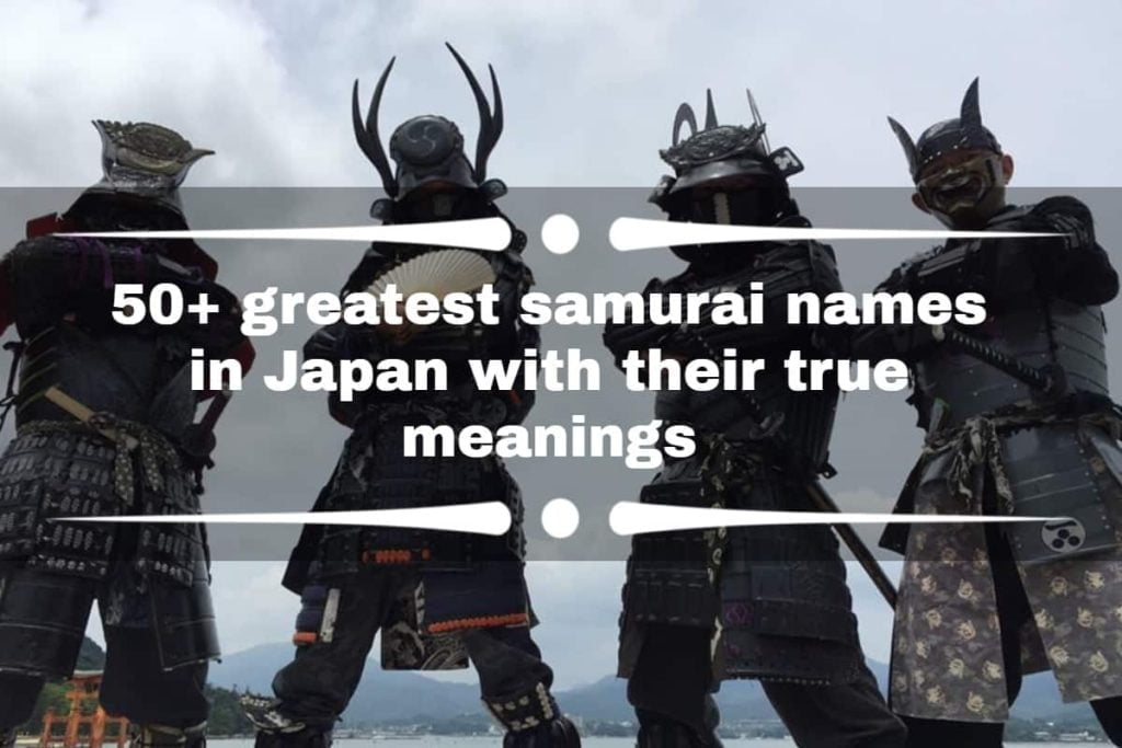 best japanese name for warrior