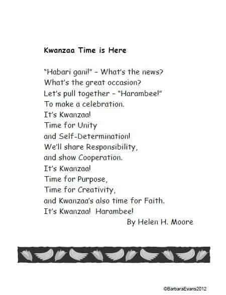 best kwaanza poems