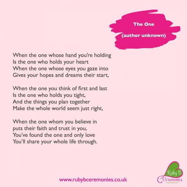best lesbian wedding poems