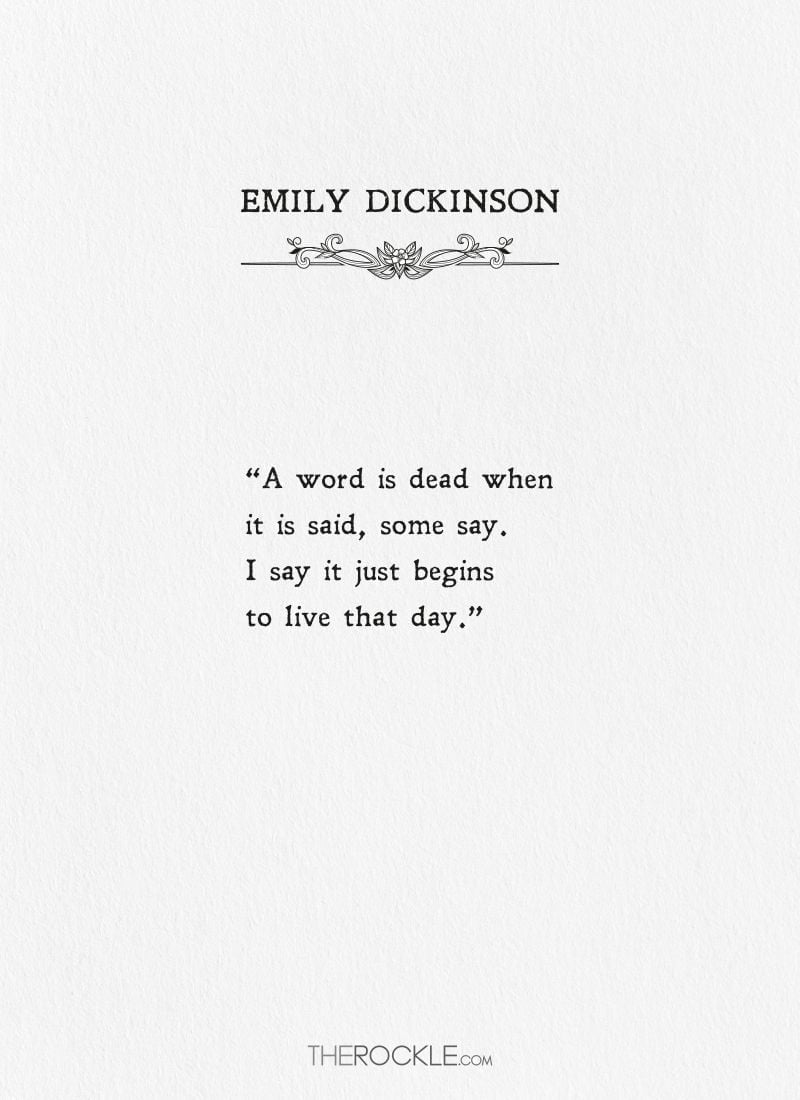 best love poems by emily dickenson