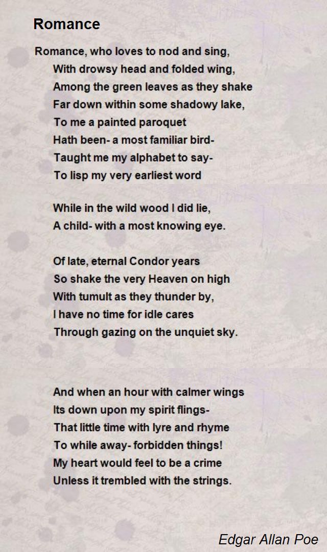 best love poems edgar allan poe