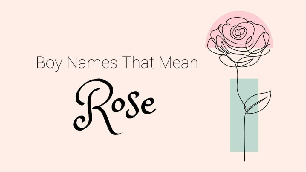 best male name for rose