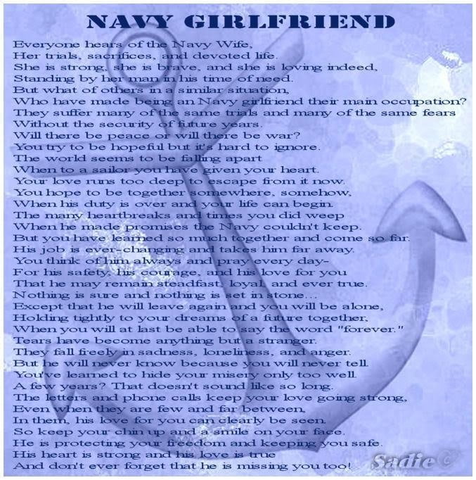 best marine girlfriend poems