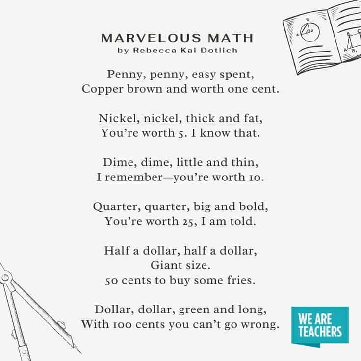 best maths poems for high school