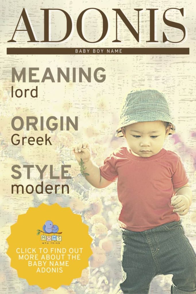 best middle name for adonis