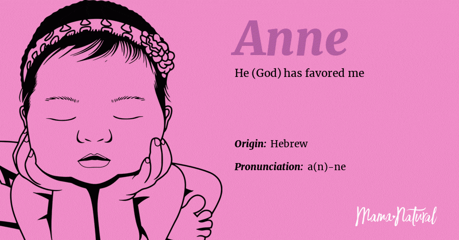 best middle name for anne
