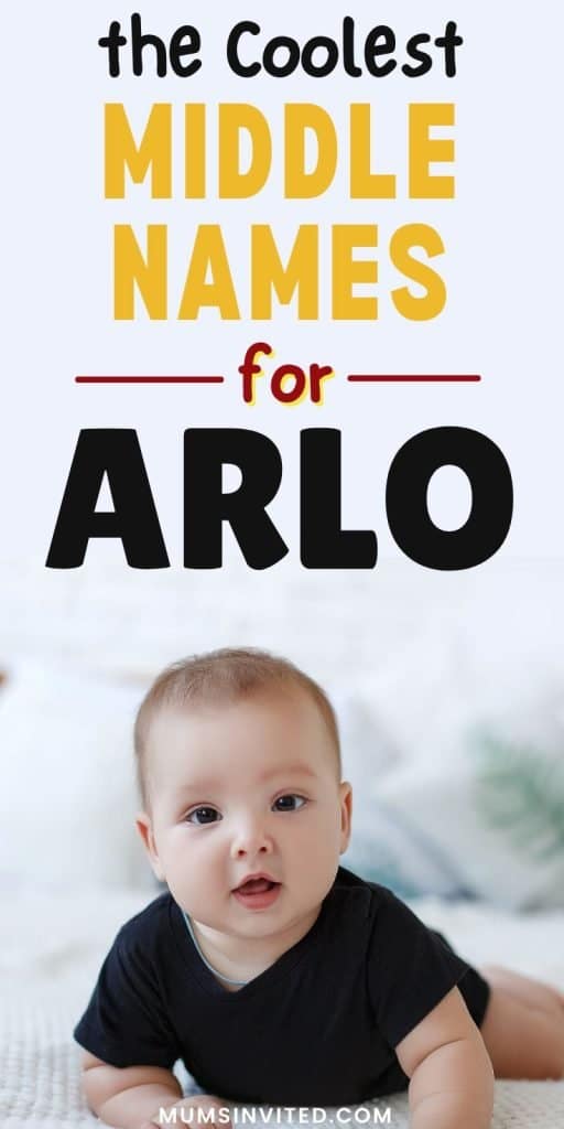 best middle name for arlo