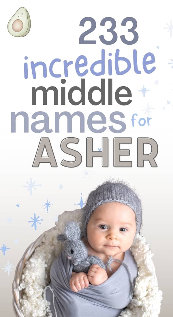 best middle name for asher
