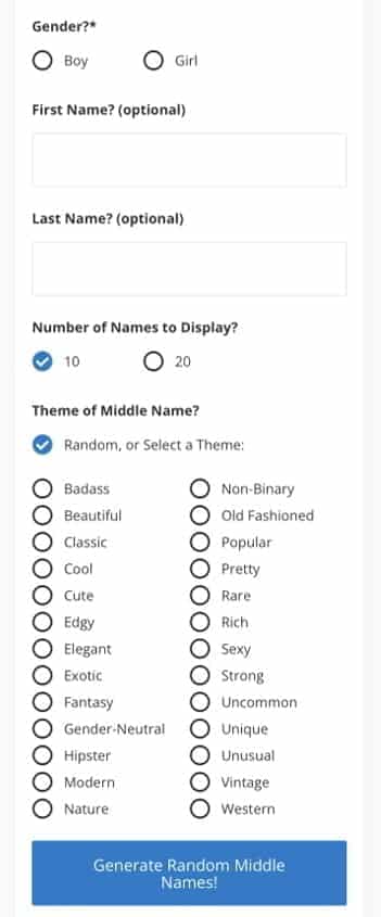 best middle name for bode