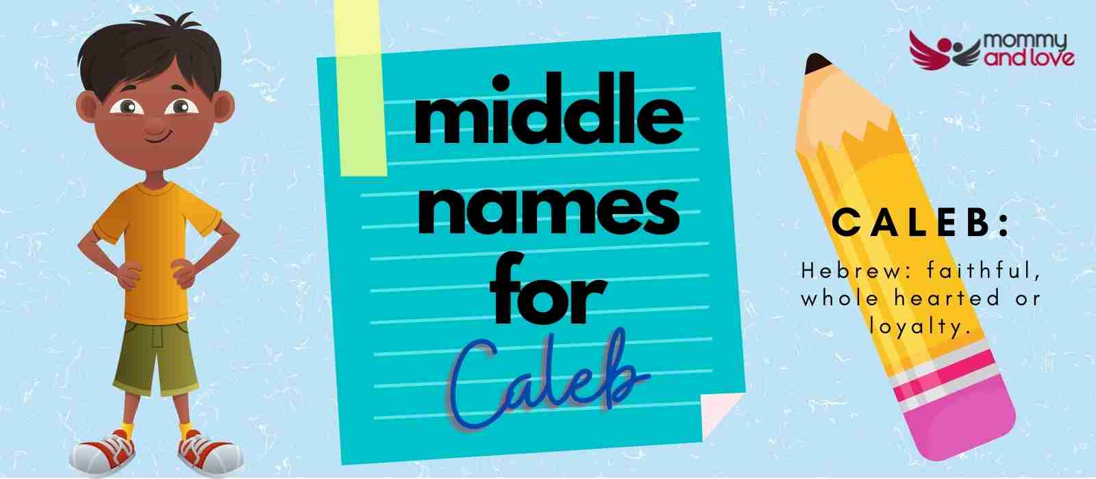 best middle name for caleb