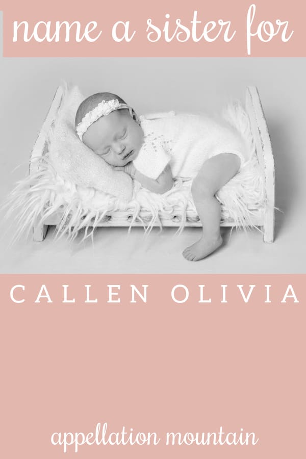 best middle name for callen
