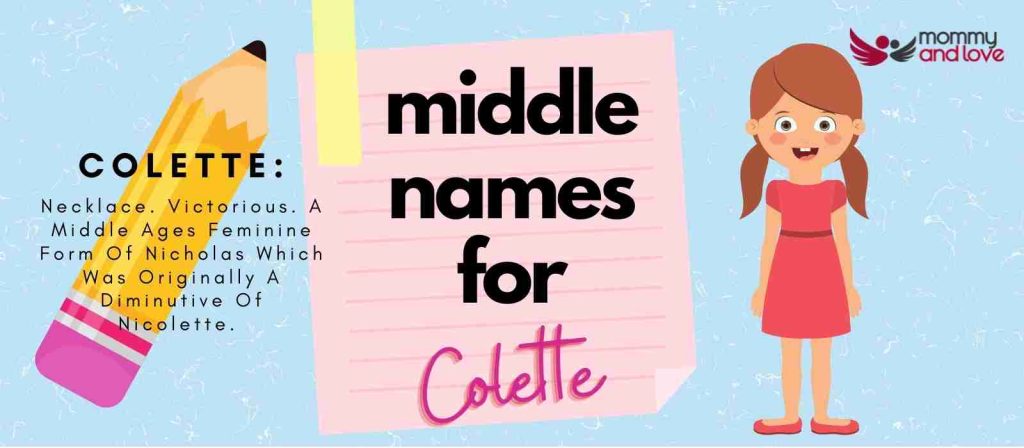 best middle name for colette