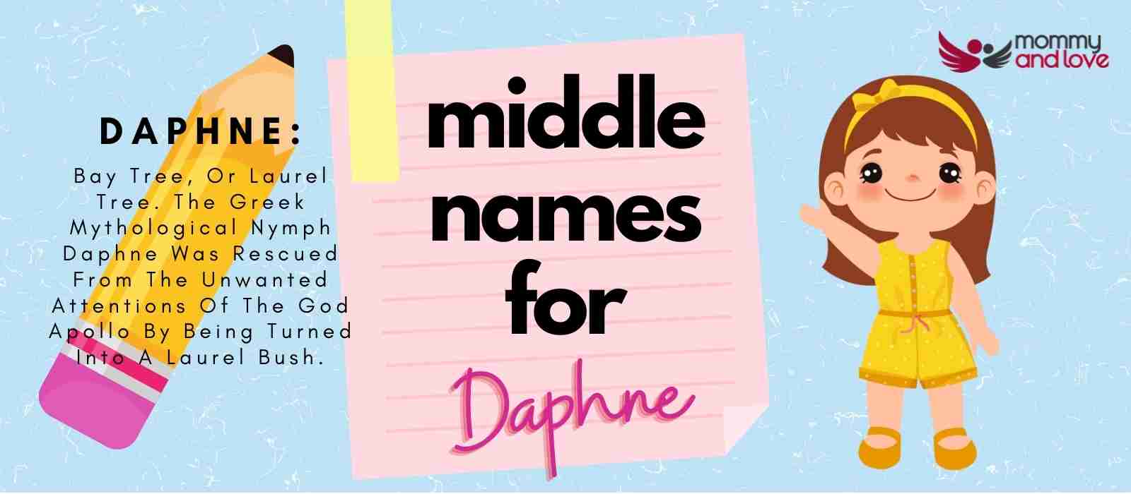 best middle name for daphne