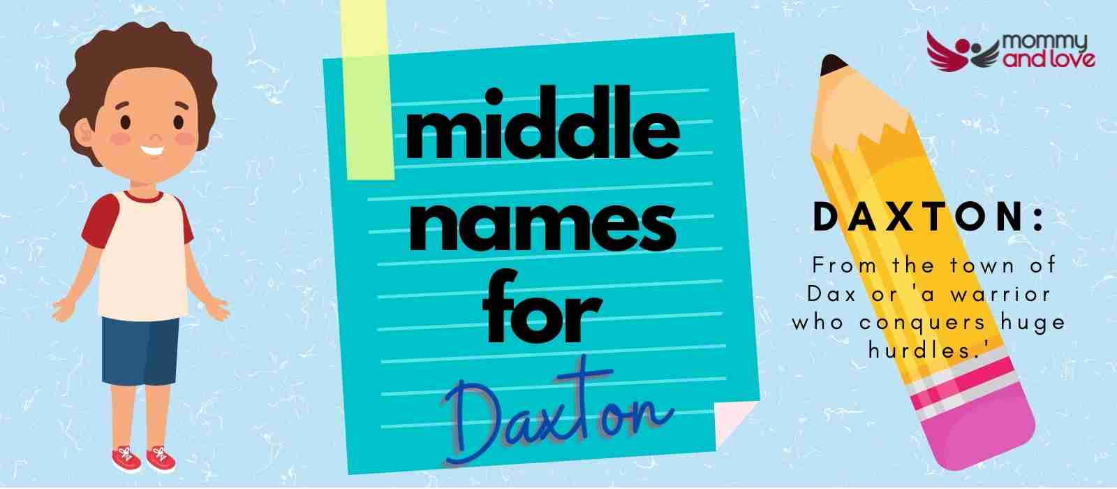 best middle name for dax