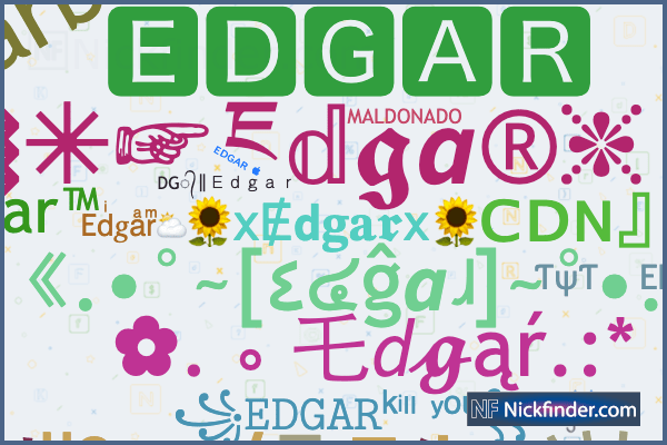 best nickname for edgar