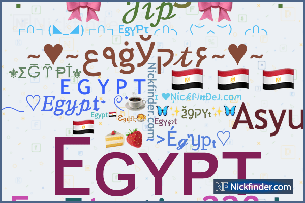 best nickname for egypt