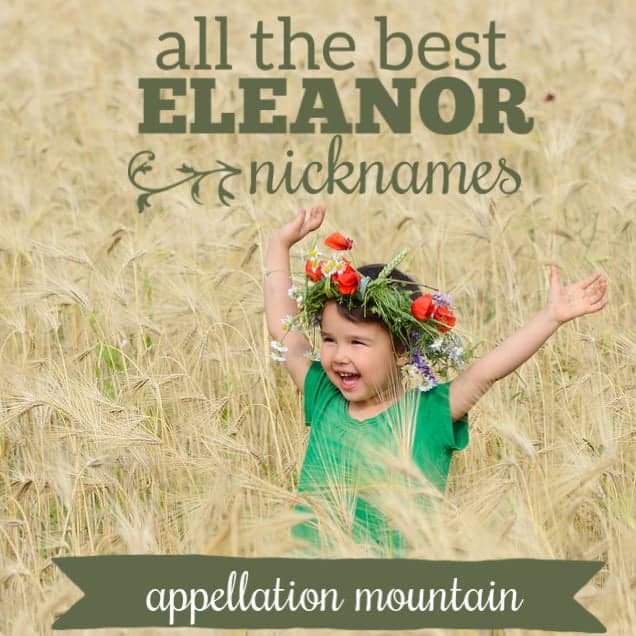 best nickname for eleanor