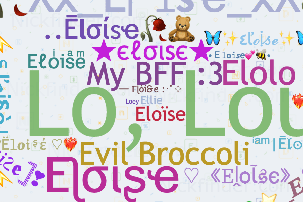 best nickname for eloise