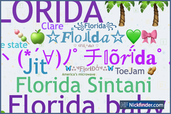 best nickname for florida