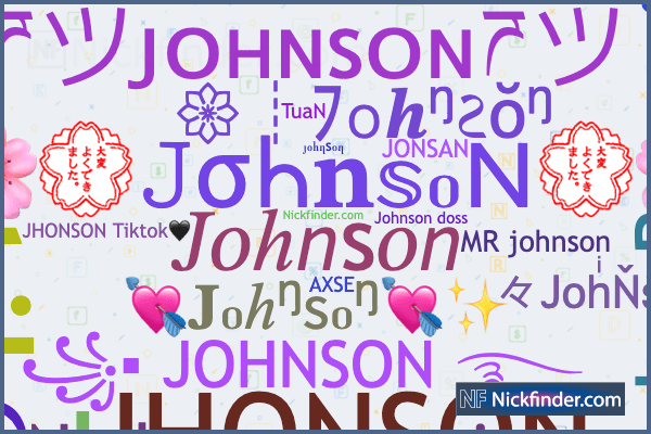 best nickname for johnson
