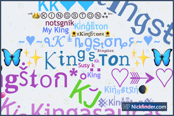 best nickname for kingston