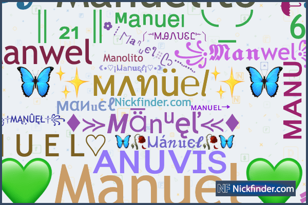 best nickname for manuel
