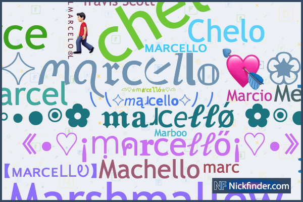 best nickname for marcello