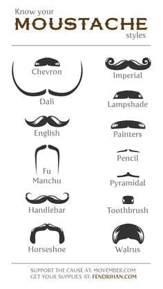 best nickname for mustache