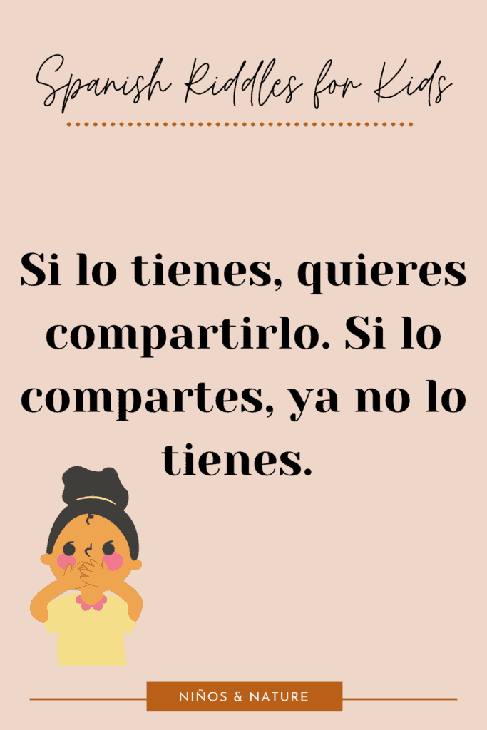 best riddles spanish