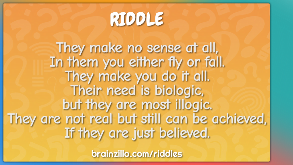 best riddles that make no sense