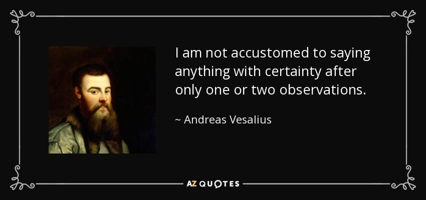 best andreas vesalius quotes