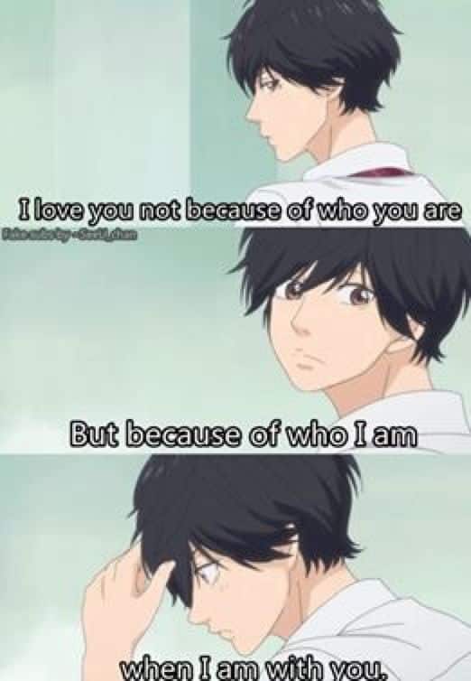 best anime relationship quotes