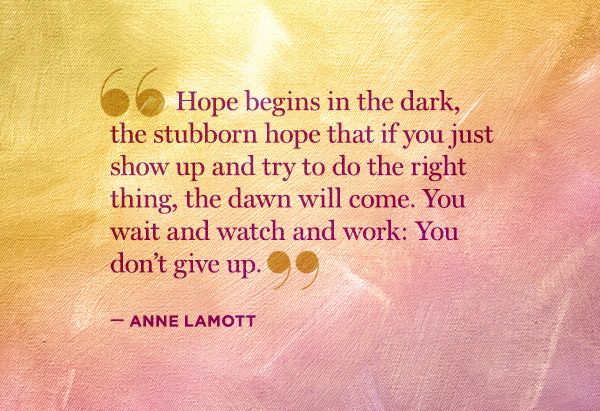 best anne lamott quotes on hope