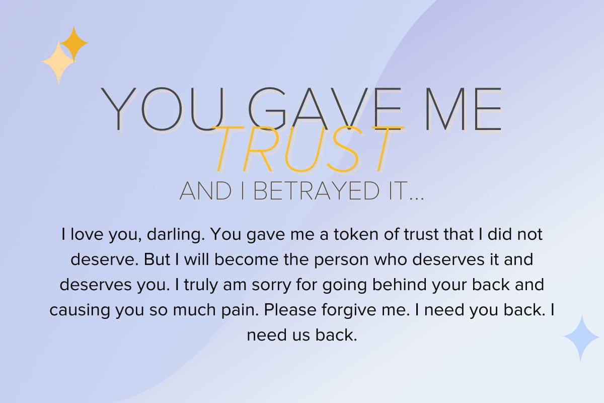 best apology for cheating quotes